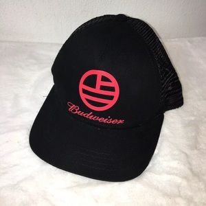 Budweiser Black Mesh Snapback Hat
